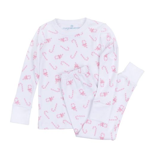 Sweet Peppermint Toddler Pajamas