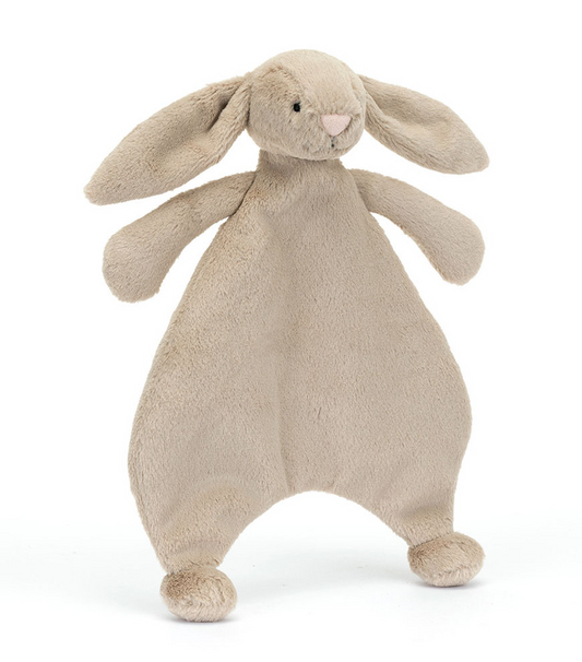 Bashful Beige Bunny Comforter