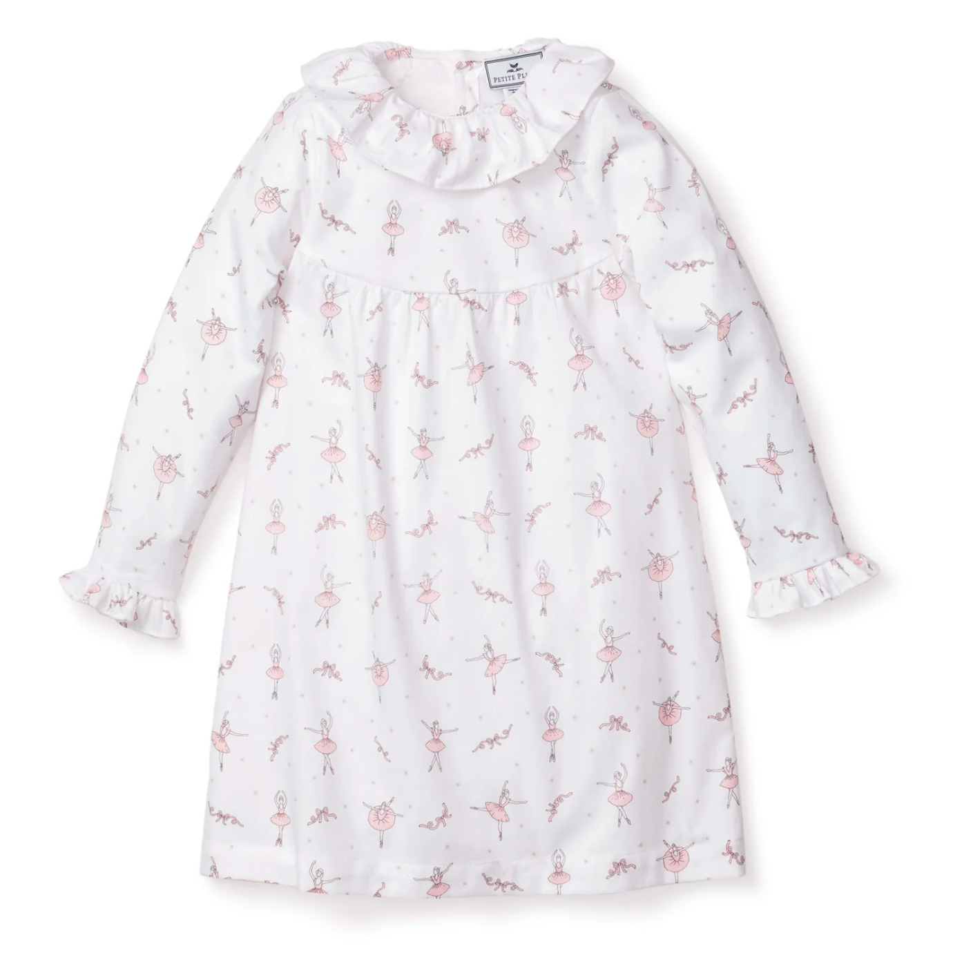 Girl's Twill Scarlett Nightgown in Sugar Plum Fairy