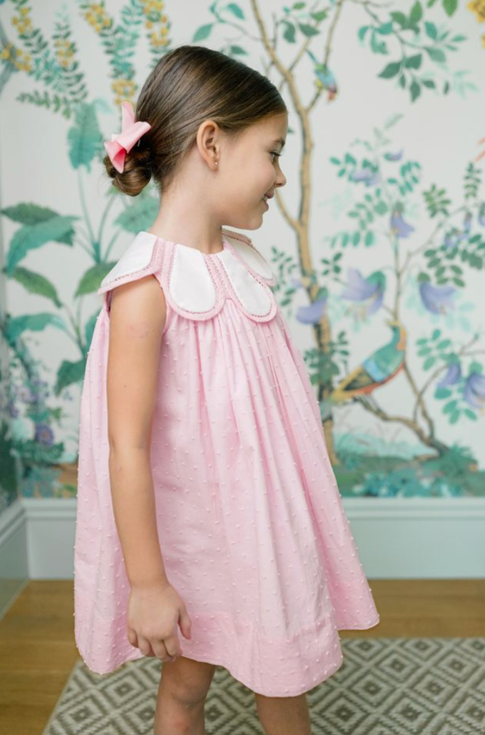 Dotted Swiss Tulip Dress