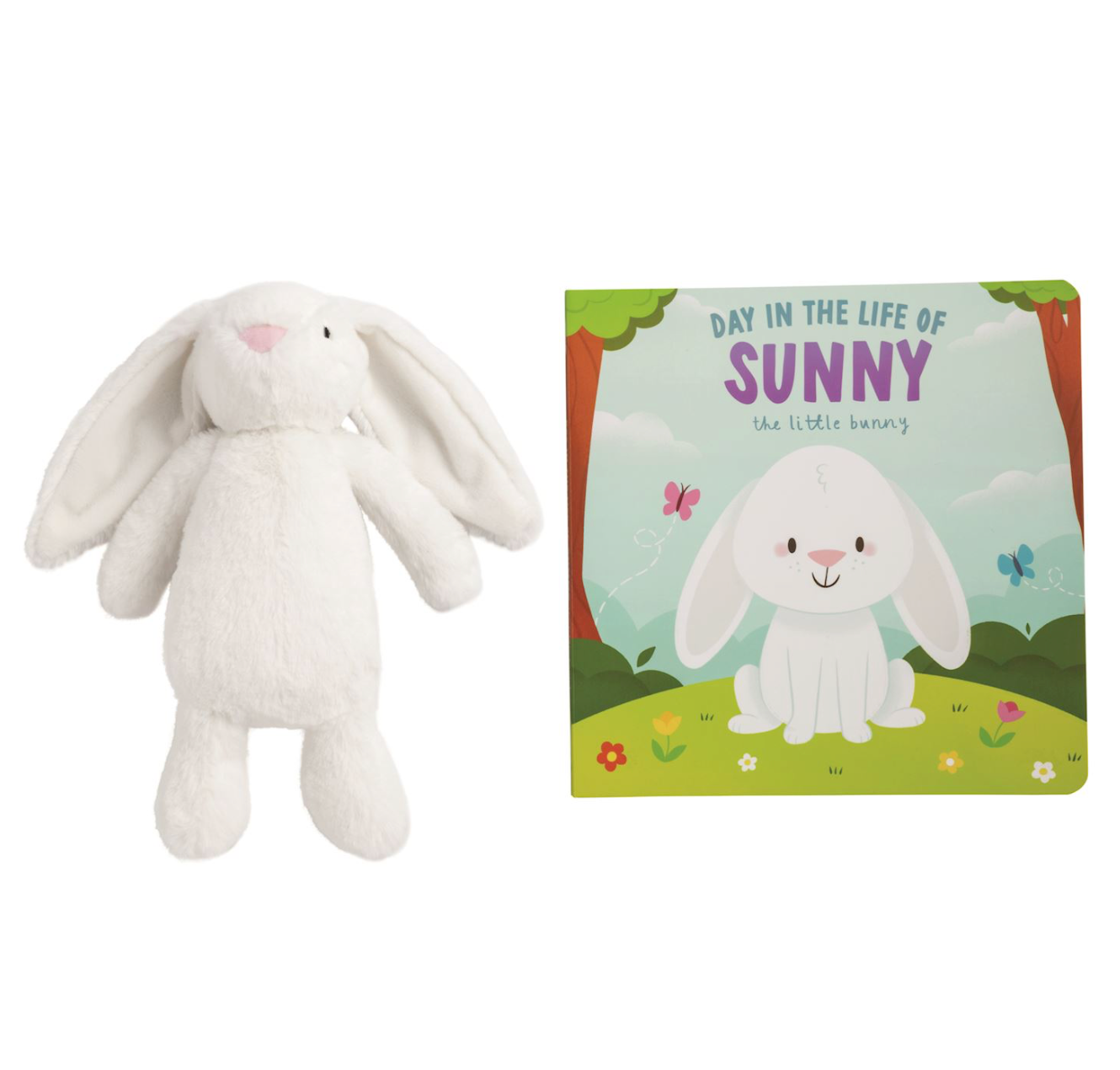 Bunny Book with Plush