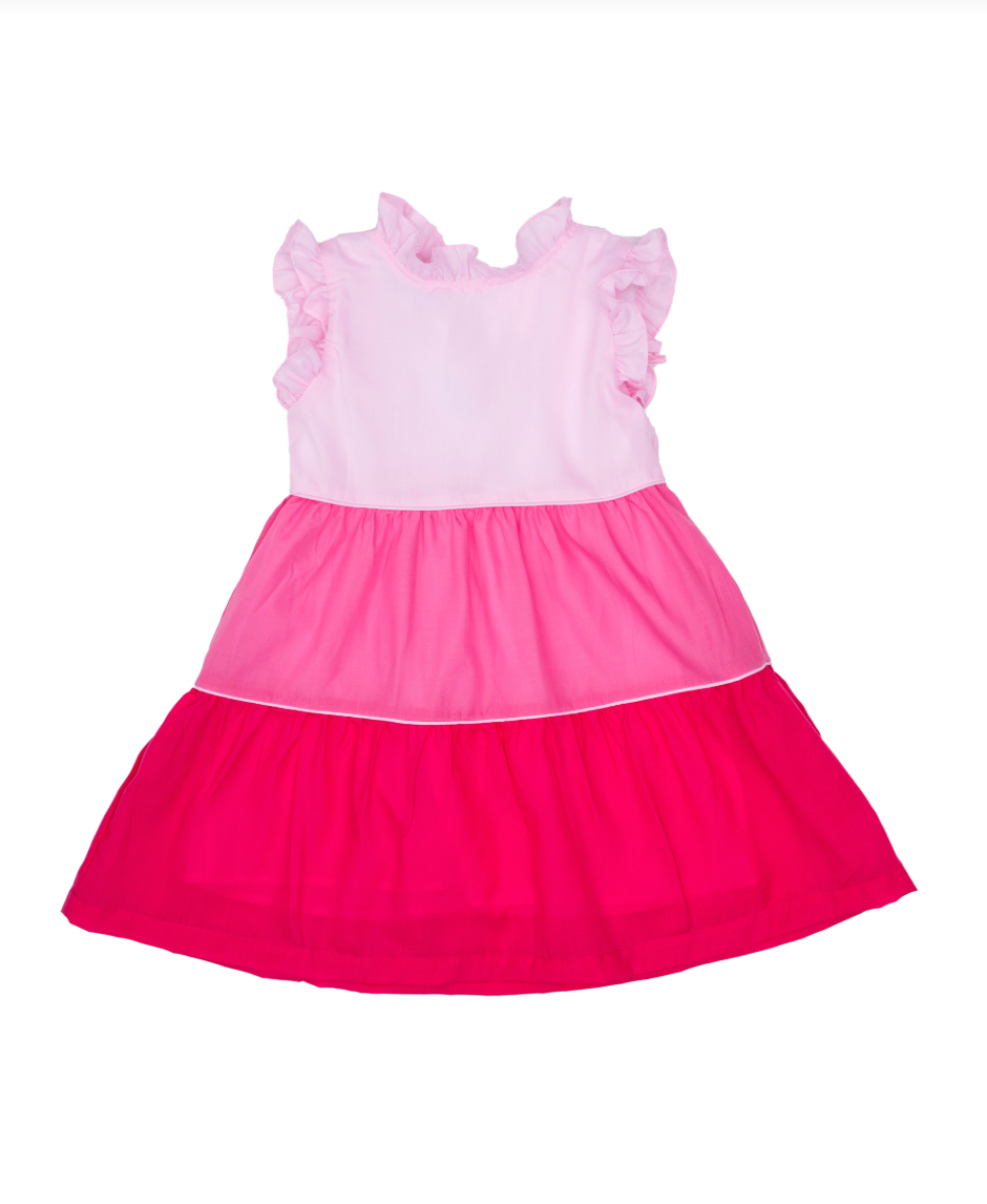 Valeria Shades of Pink Dress