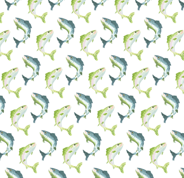 Charles Jumping Trout Short Set