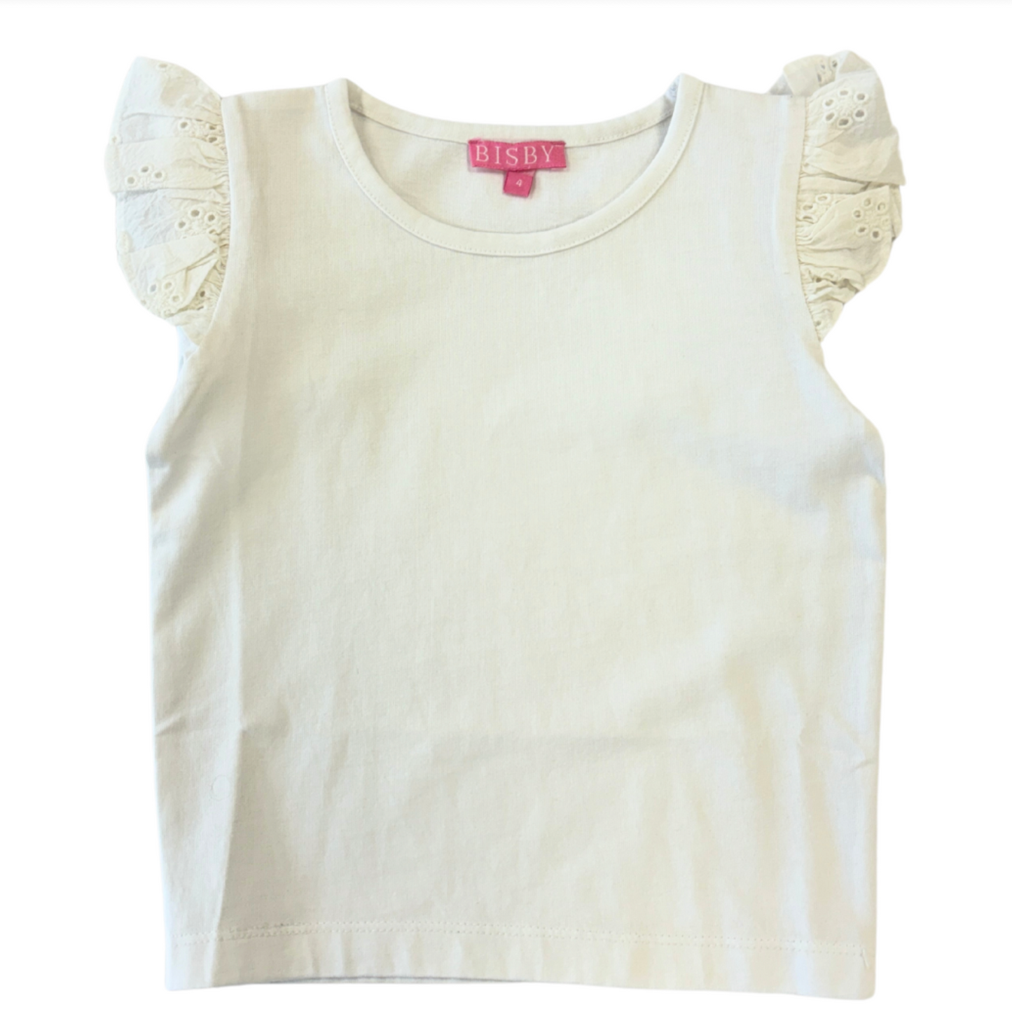 Eyelet Tank- White