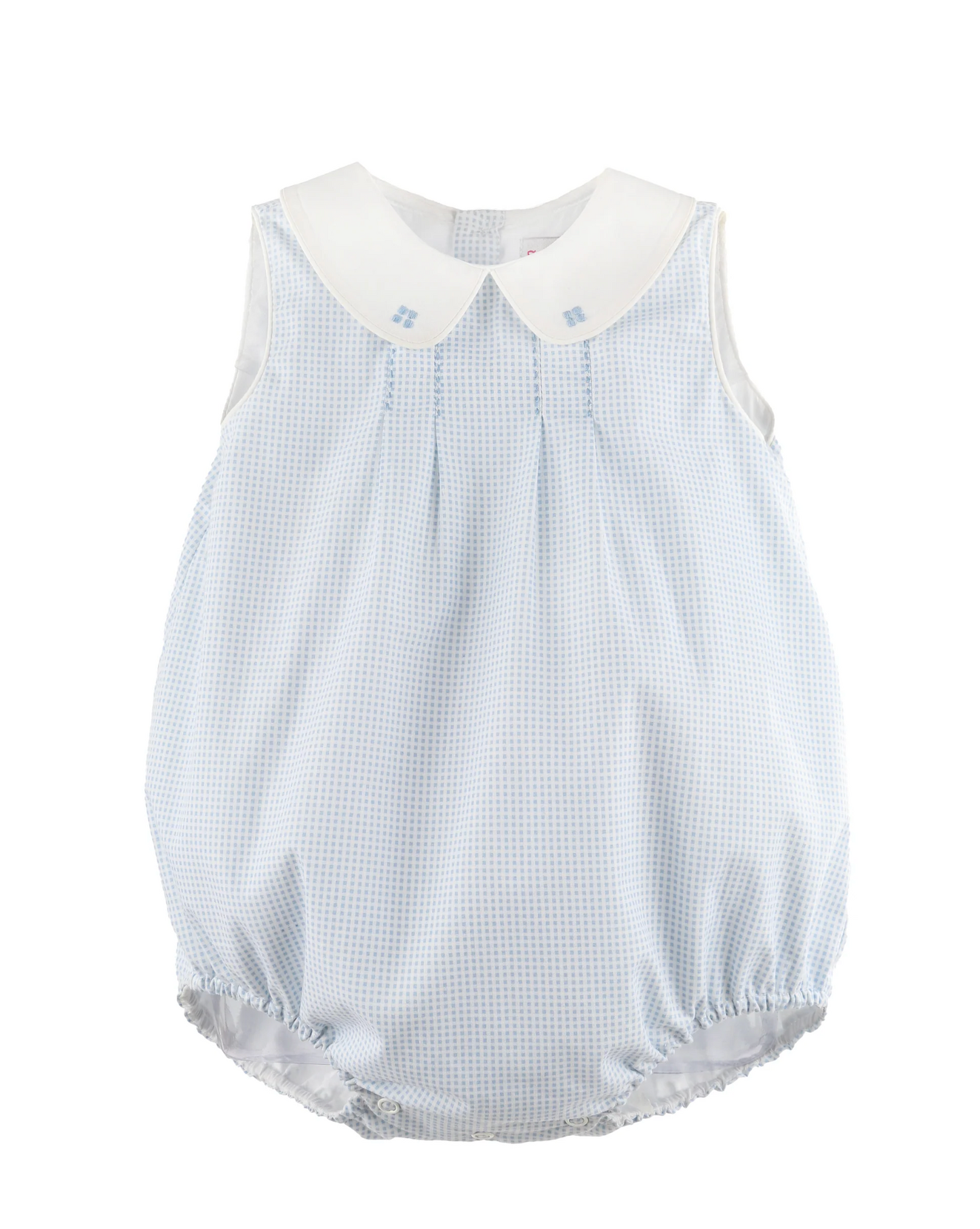 Blue Mini Gingham Bubble