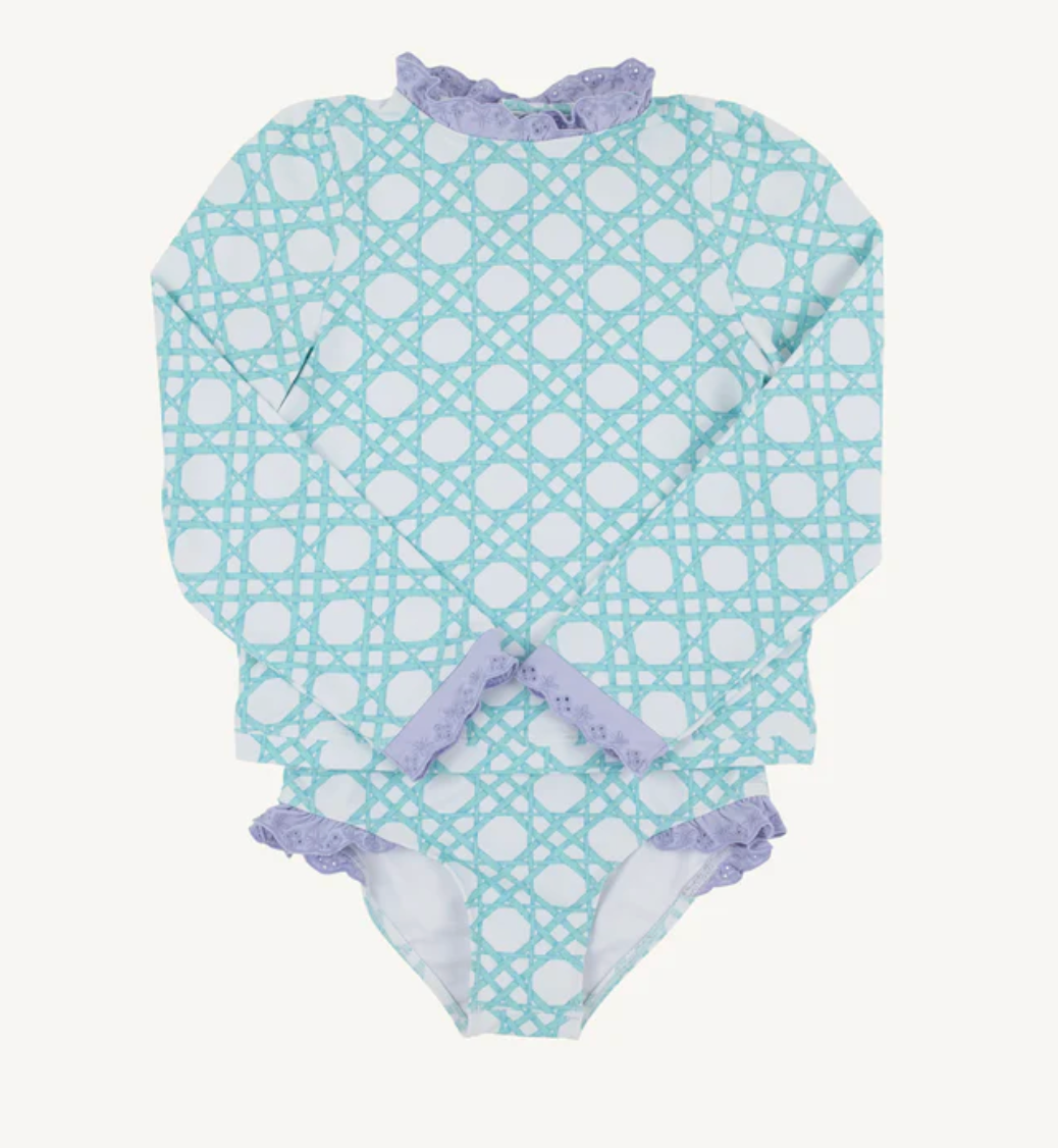 Wave Spotter Swim Set Catamaran Cane/Lauderdale Lavender