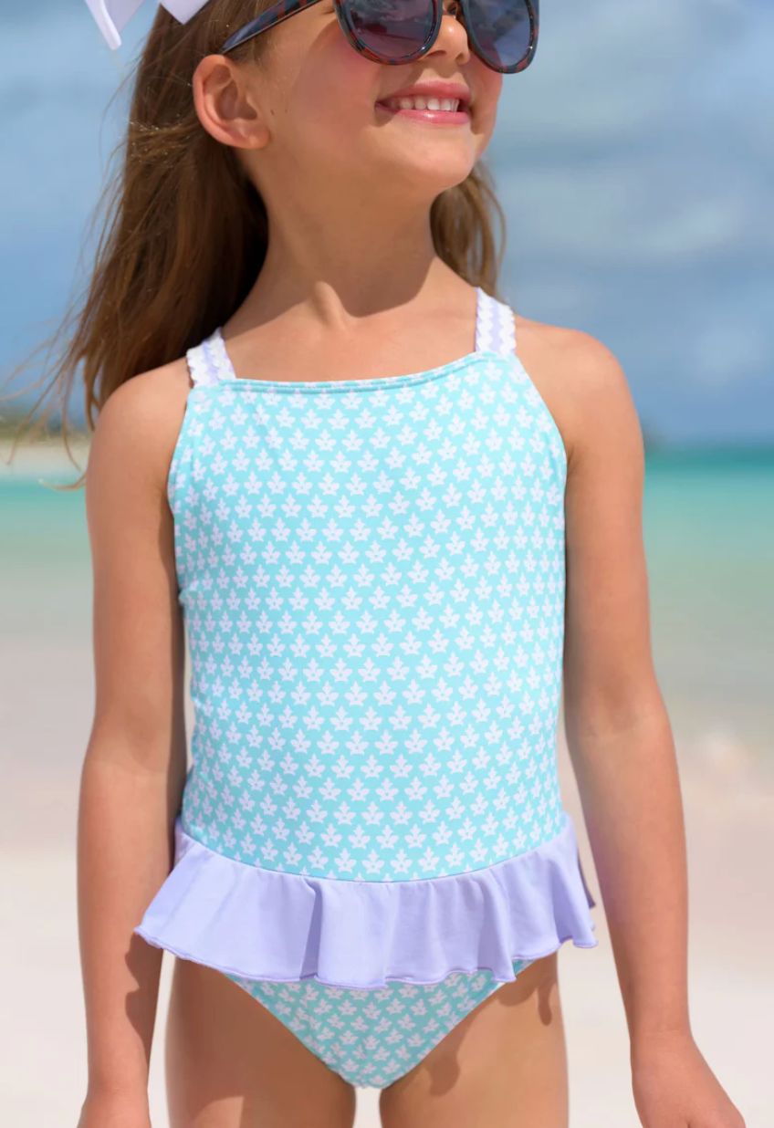 Taylor Bay Bathing Suit Dunmore Doo-Dad/Lauderdale Lavender