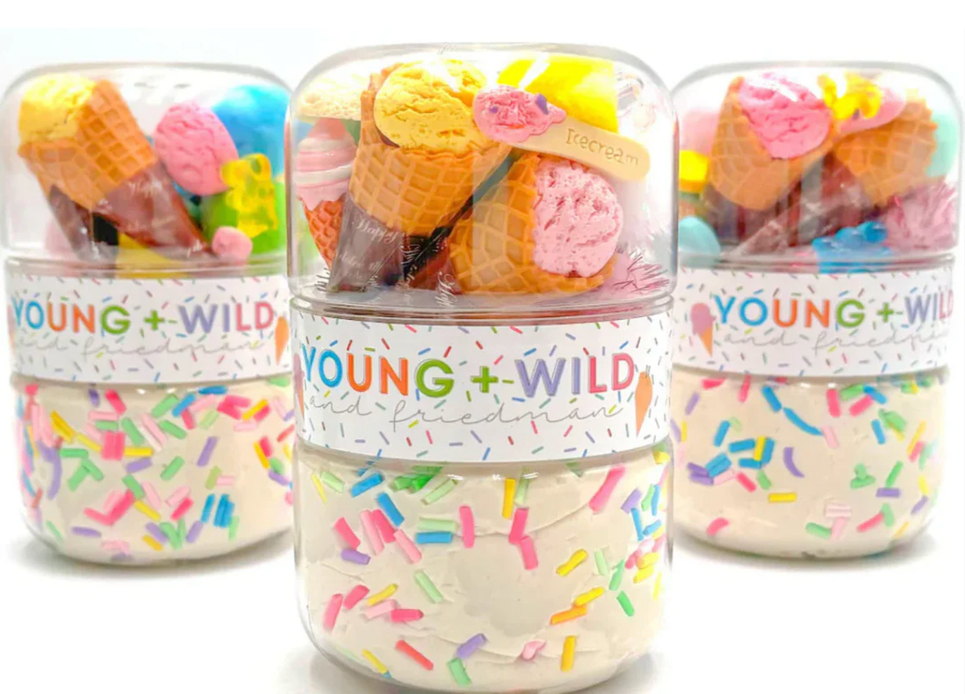 Grab & Go Dough Jar - Ice Cream