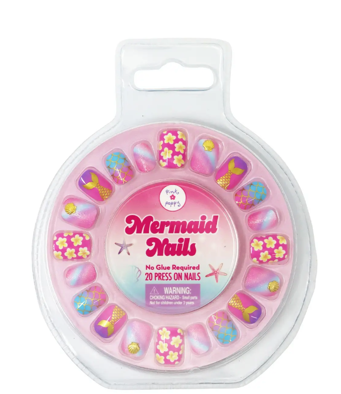 Mermazing Mermaid 3D Press On Nails