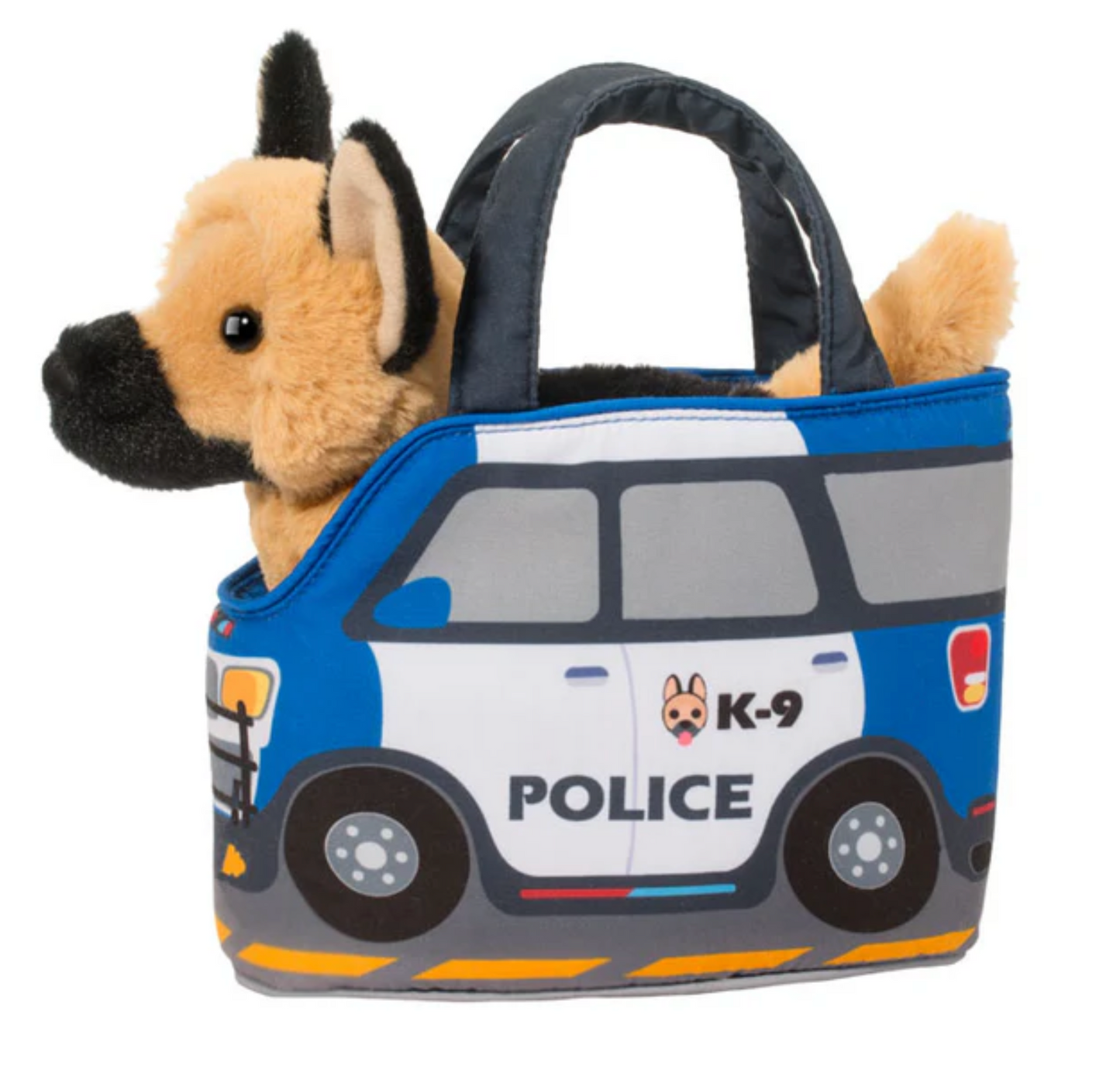 POLICE CAR Sak w/German Shepherd