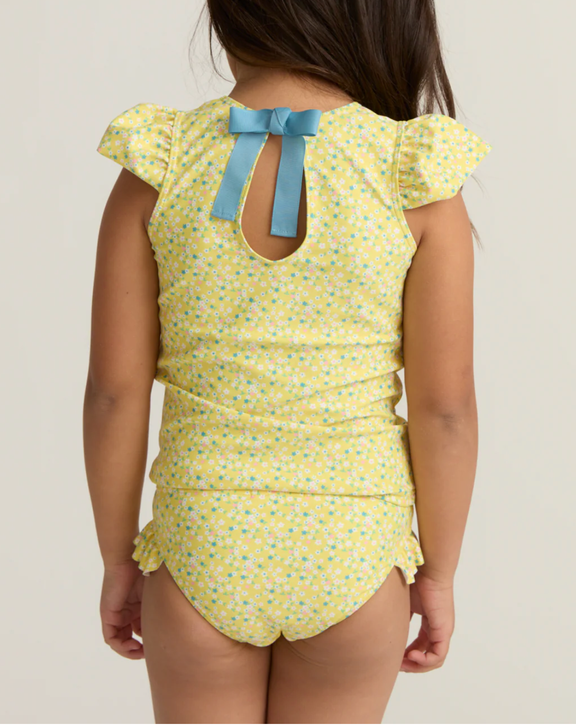 Petite Fleur Cup Sleeve Rashguard Set