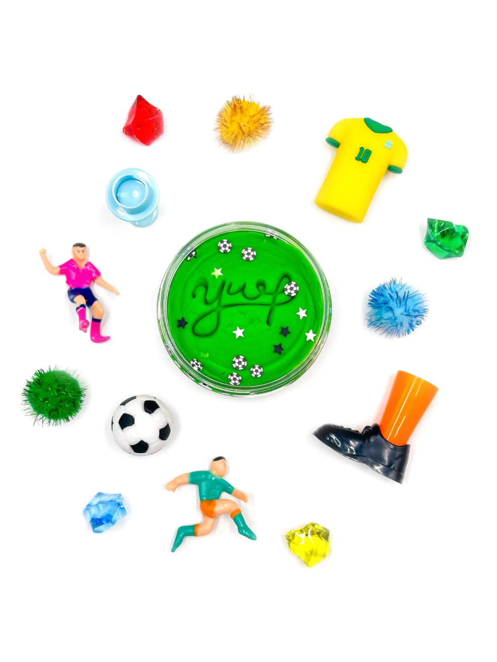 Grab & Go Dough Jars- Soccer