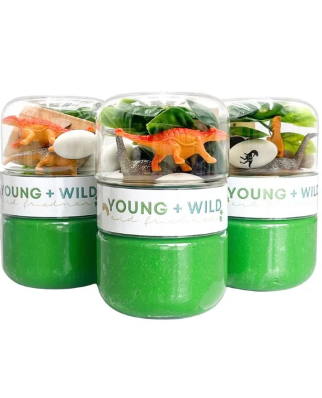 Grab & Go Dough Jars- Dinosaur