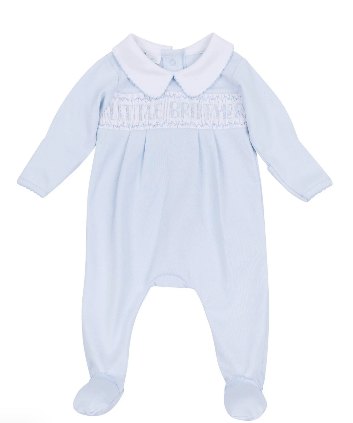 Little Brother Smocked Footie