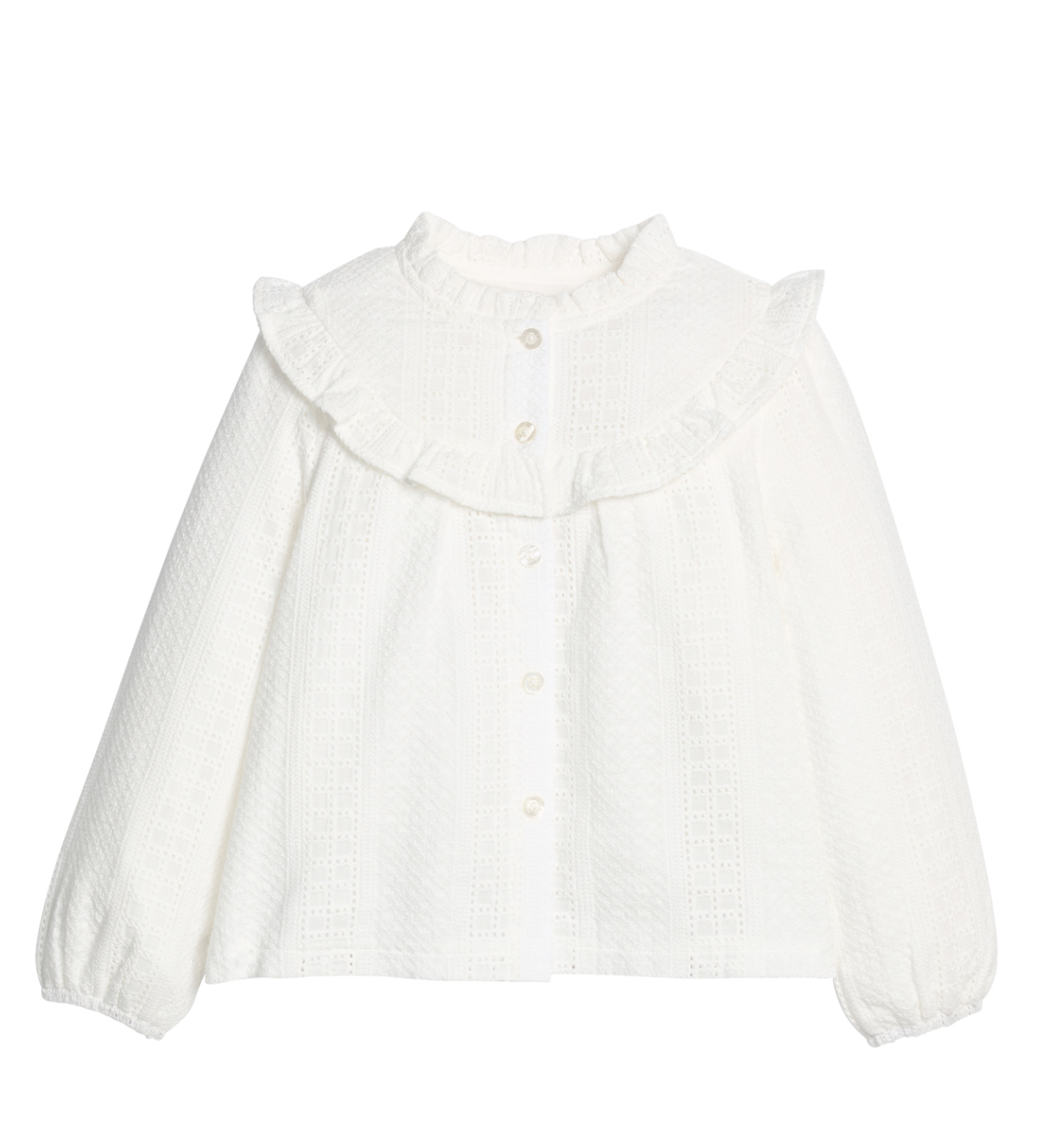 Cintra Top - White Eyelet