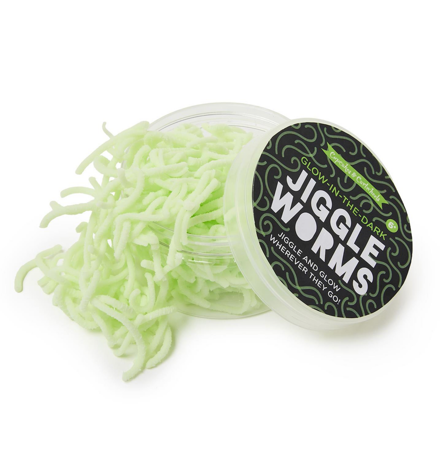 Glow-In-The-Dark Jiggle Worms