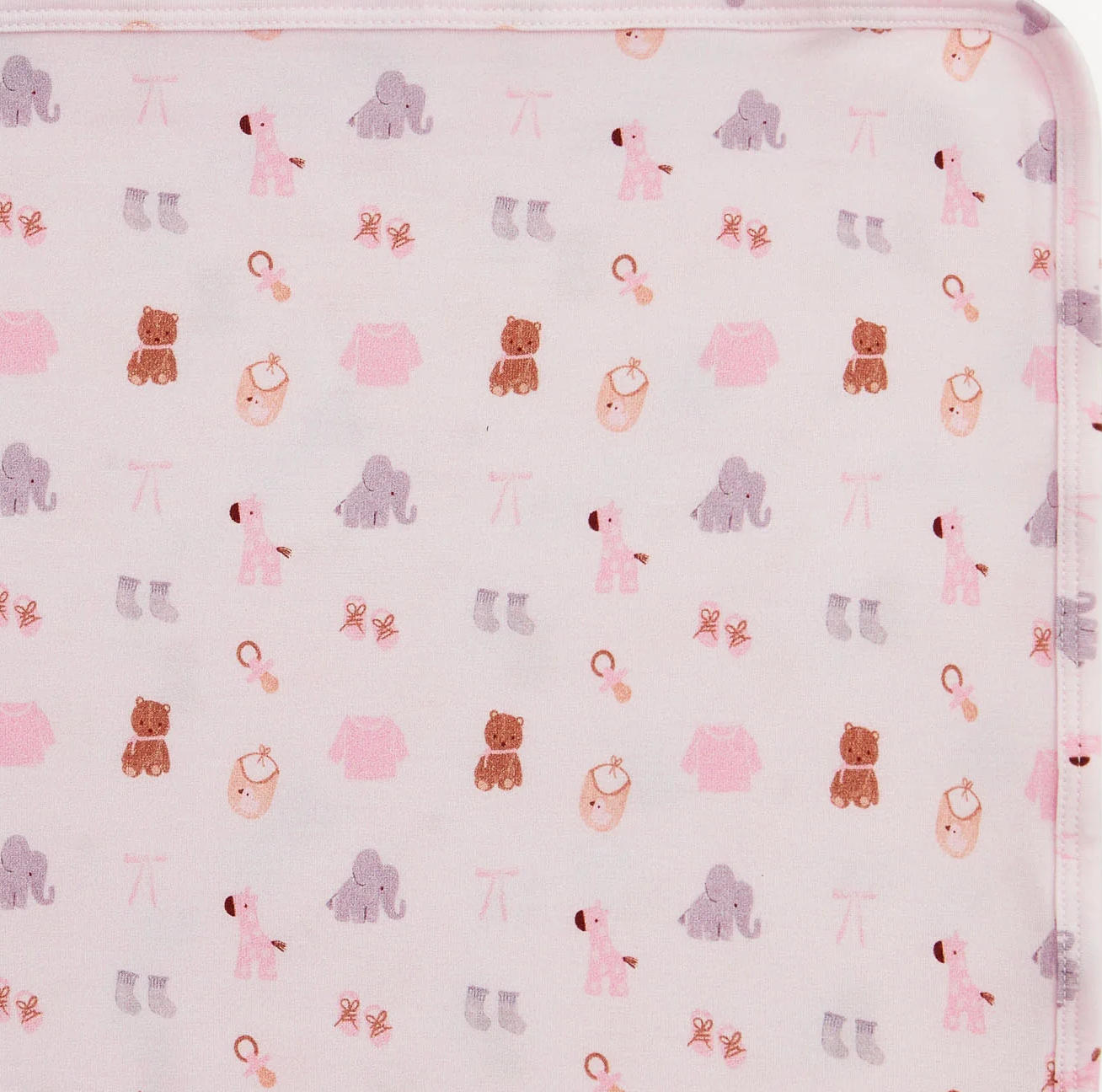 Nursery Nostalgia Pink Modal Blanket