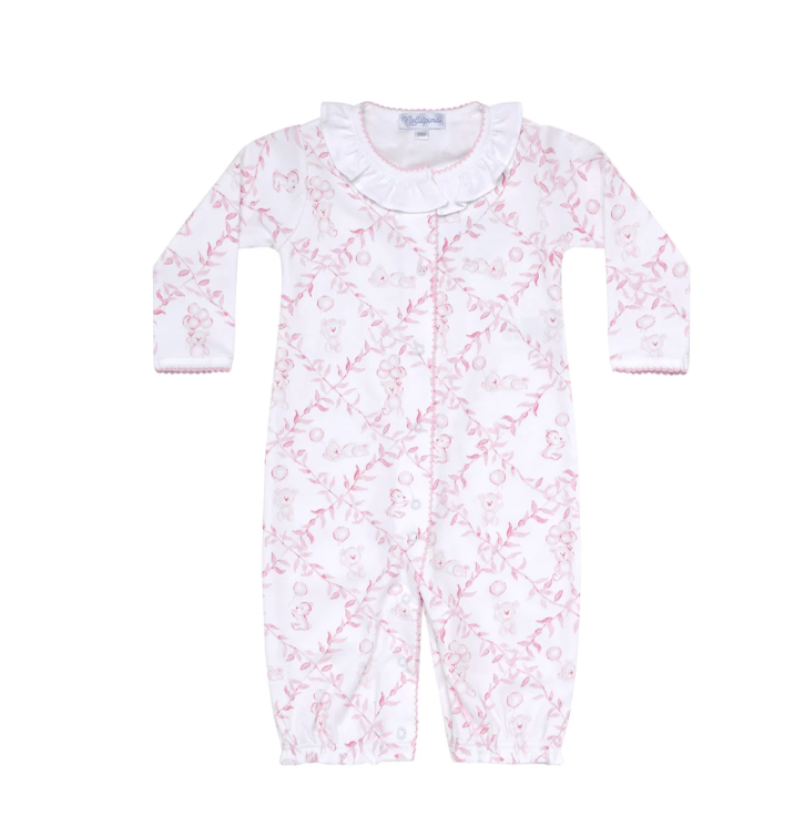 Pink Bears Trellace Converter Gown