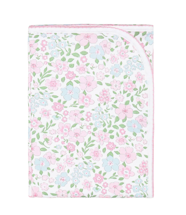 English Garden Receiving Blanket
