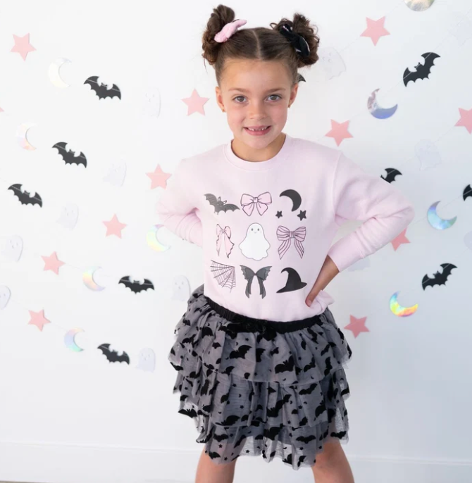 Spooky Coquette Halloween Sweatshirt