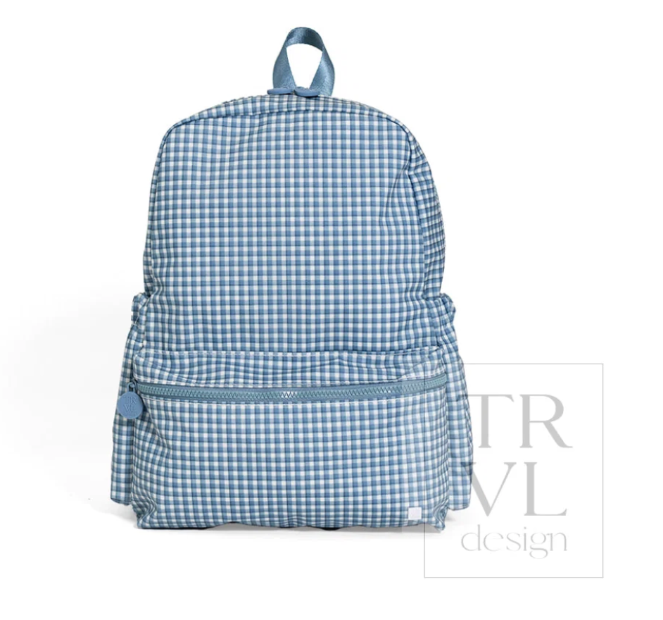 Backpacker Backpack Rodeo Check Indigo