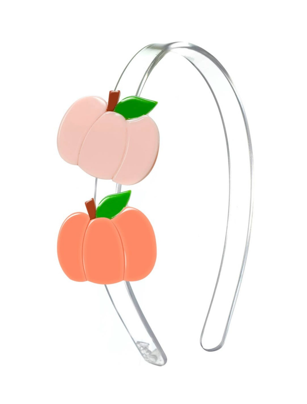 Double Pumpkins Coral Headband