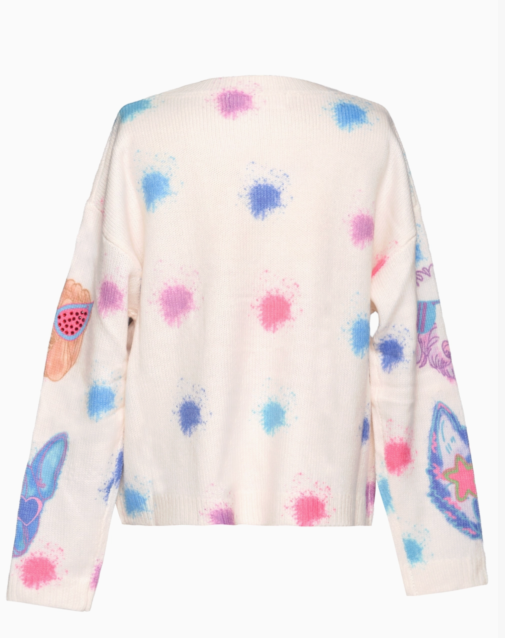 Dog Print Sweater