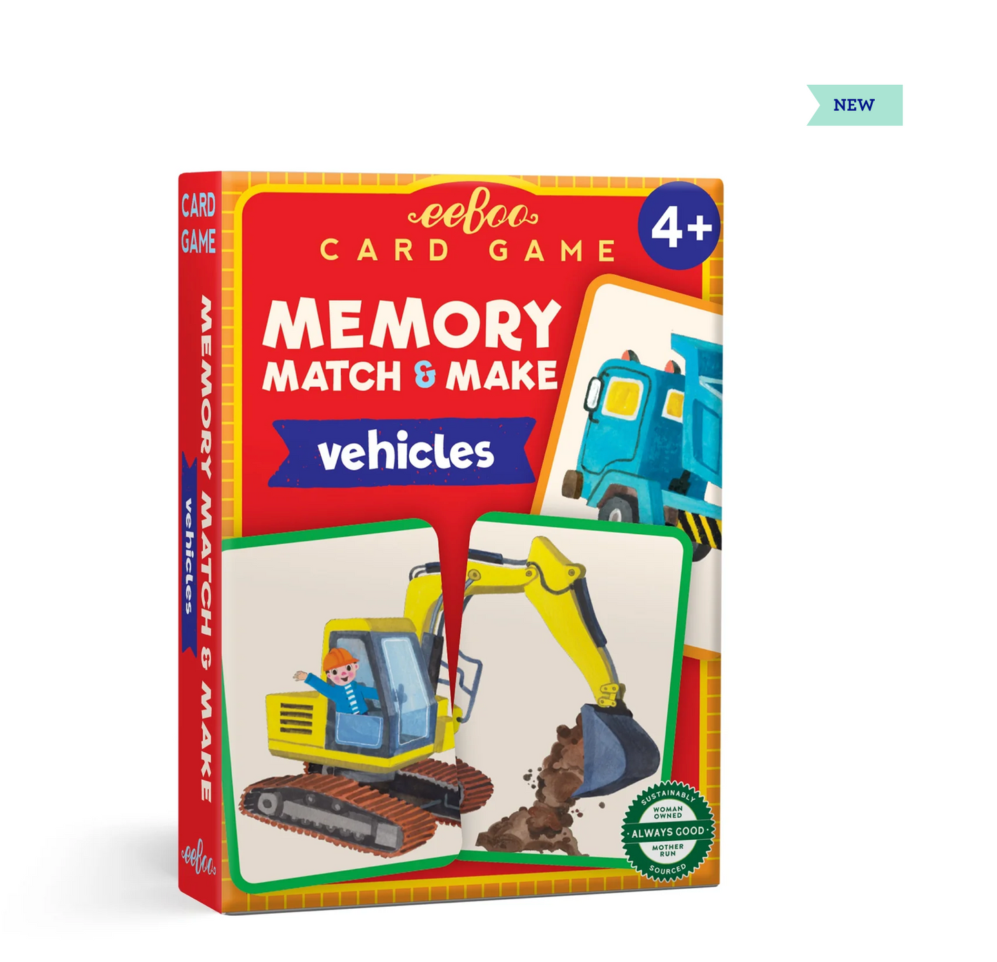 Vehicles Memory Match & Make