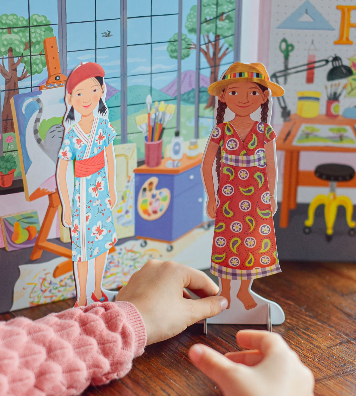 Musician & Artist Paper Doll Set