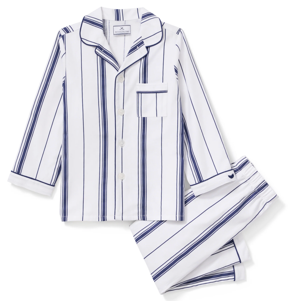 Twill Pajama Set Parlor Stripe