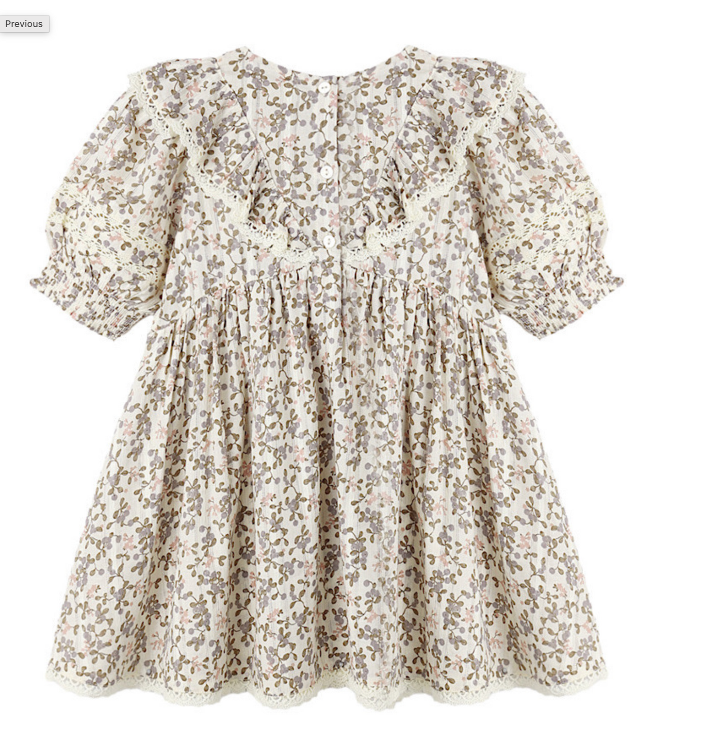 Winnie Dress Winter Garden