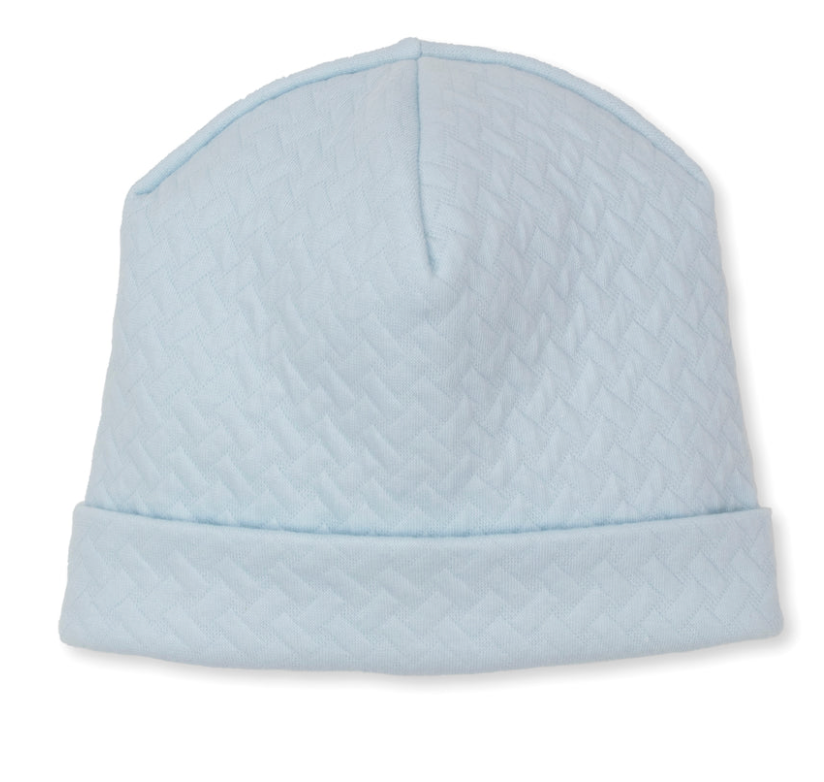 Classic Jacquard Blue Hat
