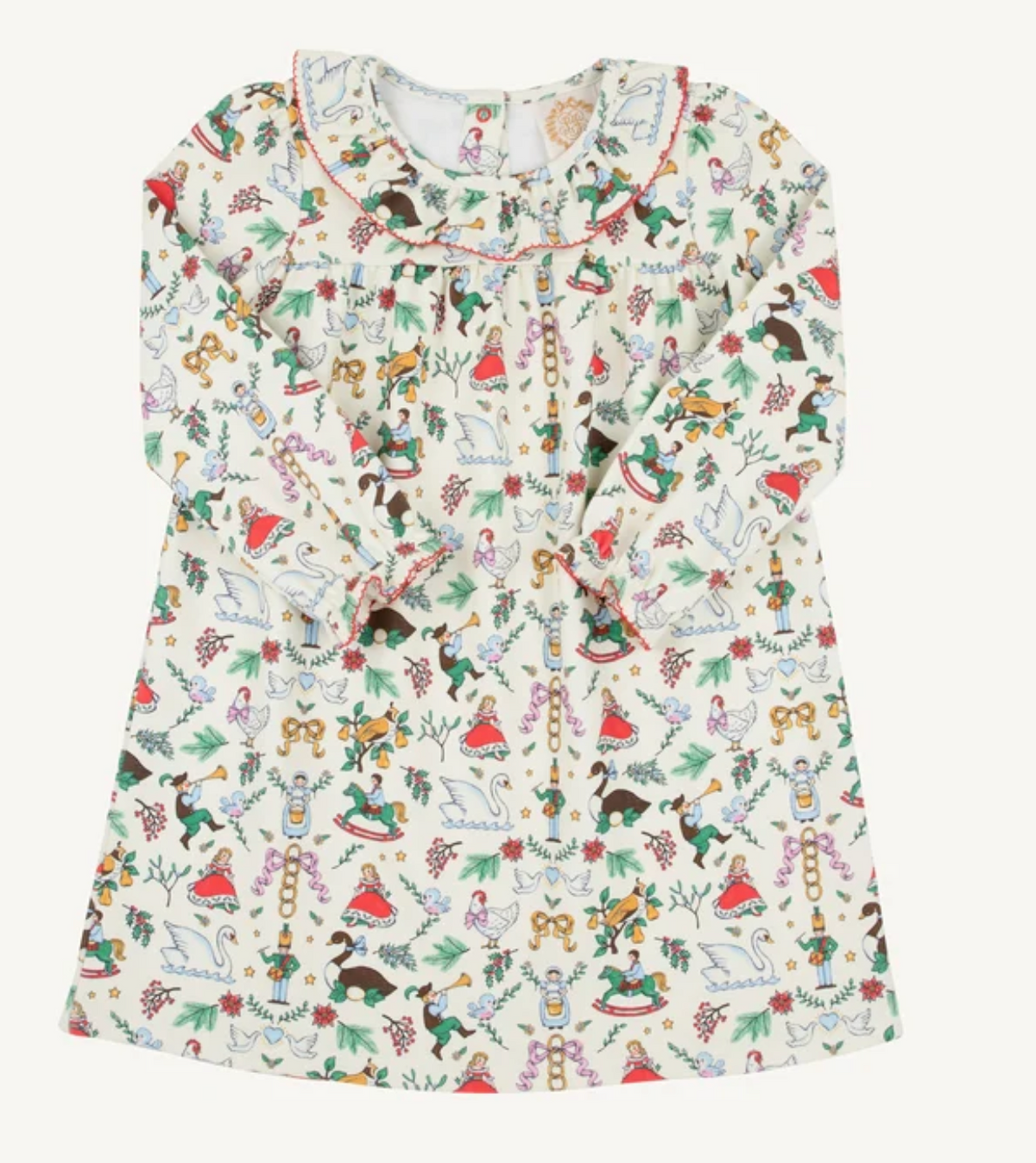 Ramona Ruffle Dress 12 Days of Christmas