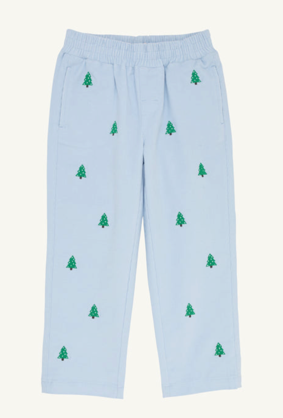 Critter Sheffield Pants - Corduroy Buckhead Blue/Christmas Trees
