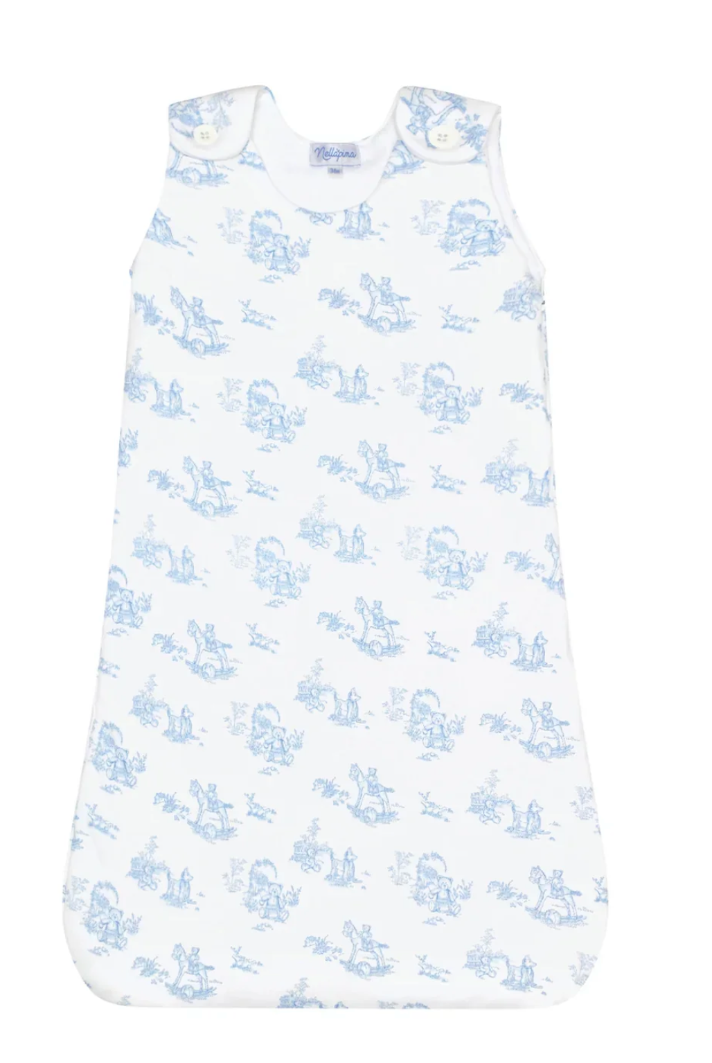 Blue Toile Sleep Sack