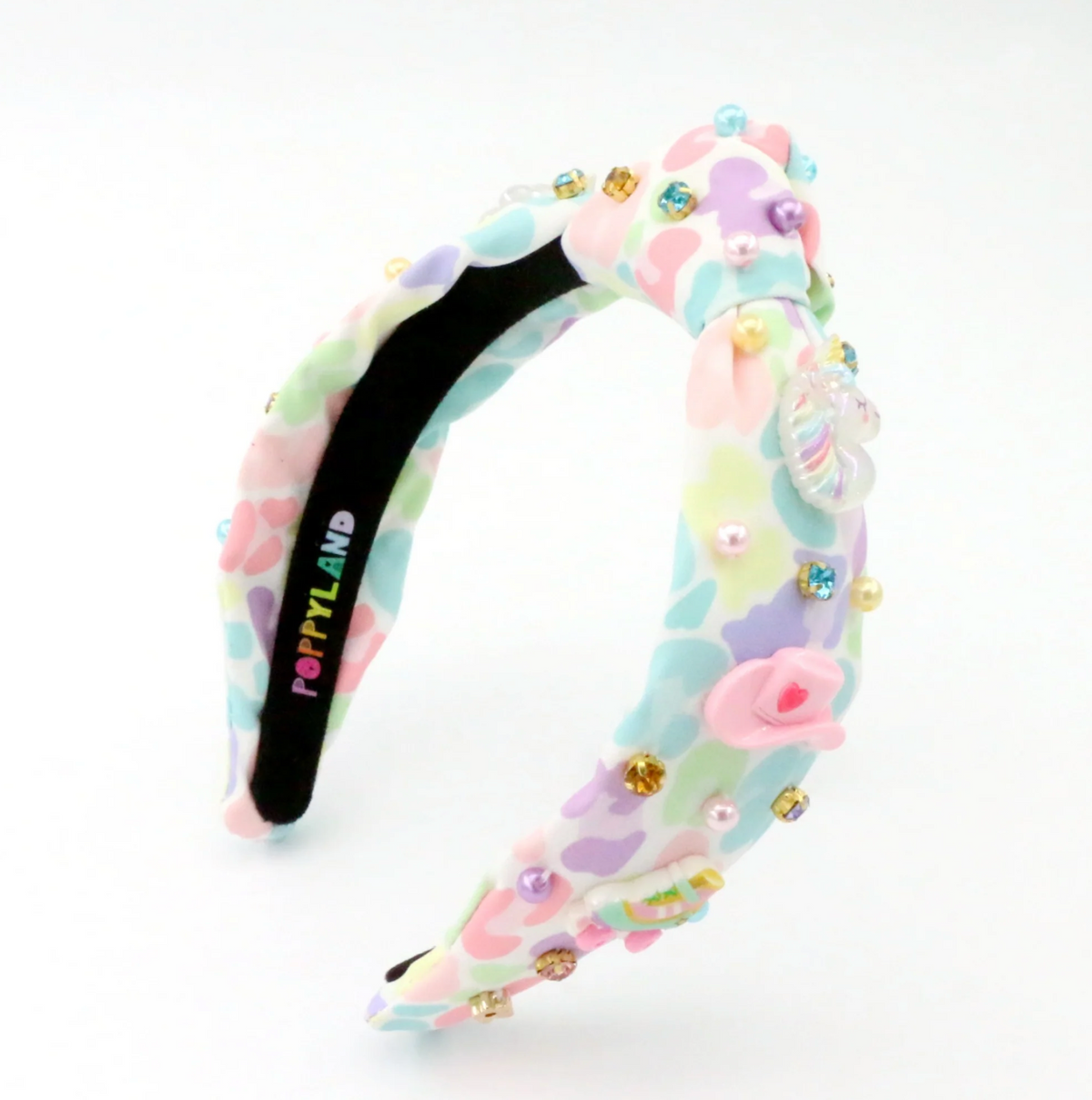Frosted Leopard Girly Pop Headband
