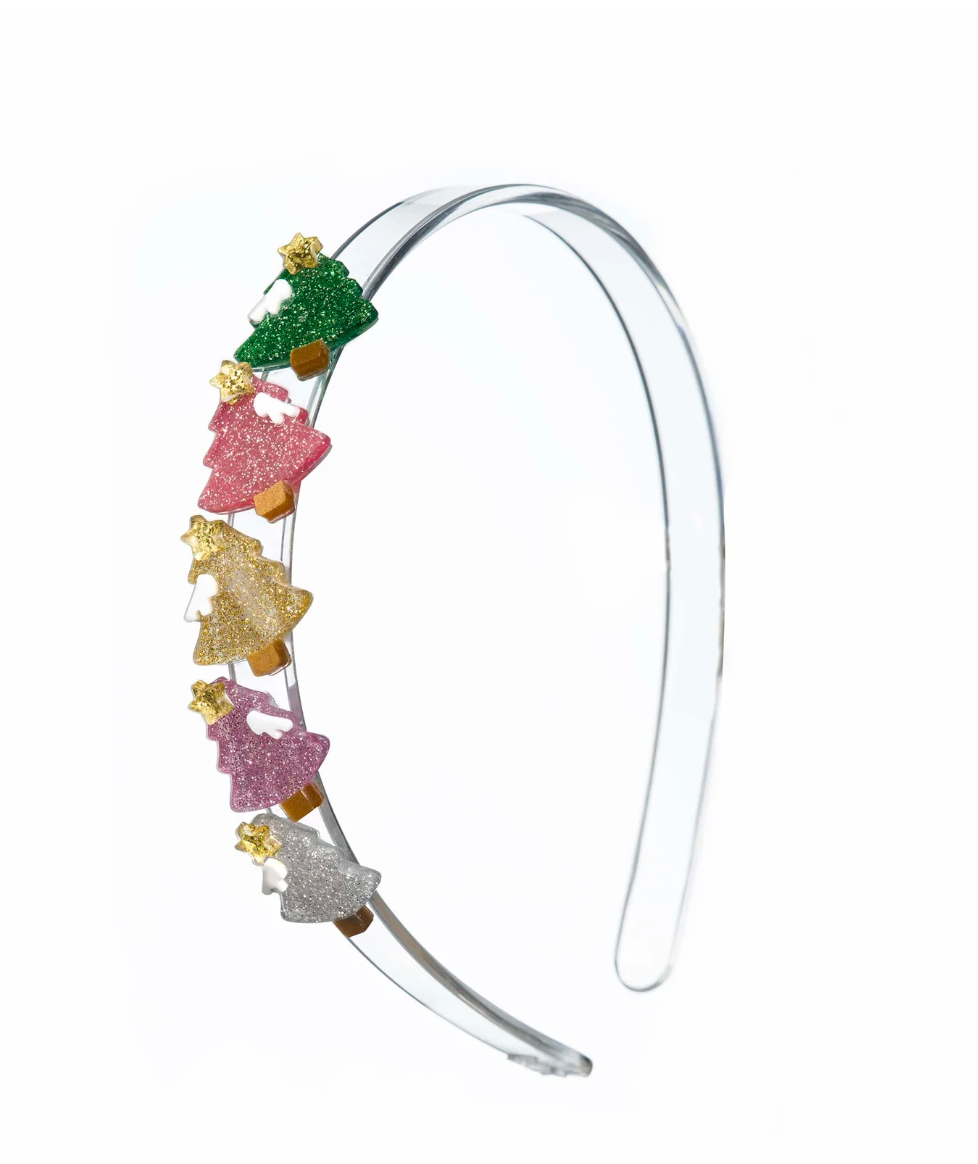 Tree Multi Pink and Gold Headband