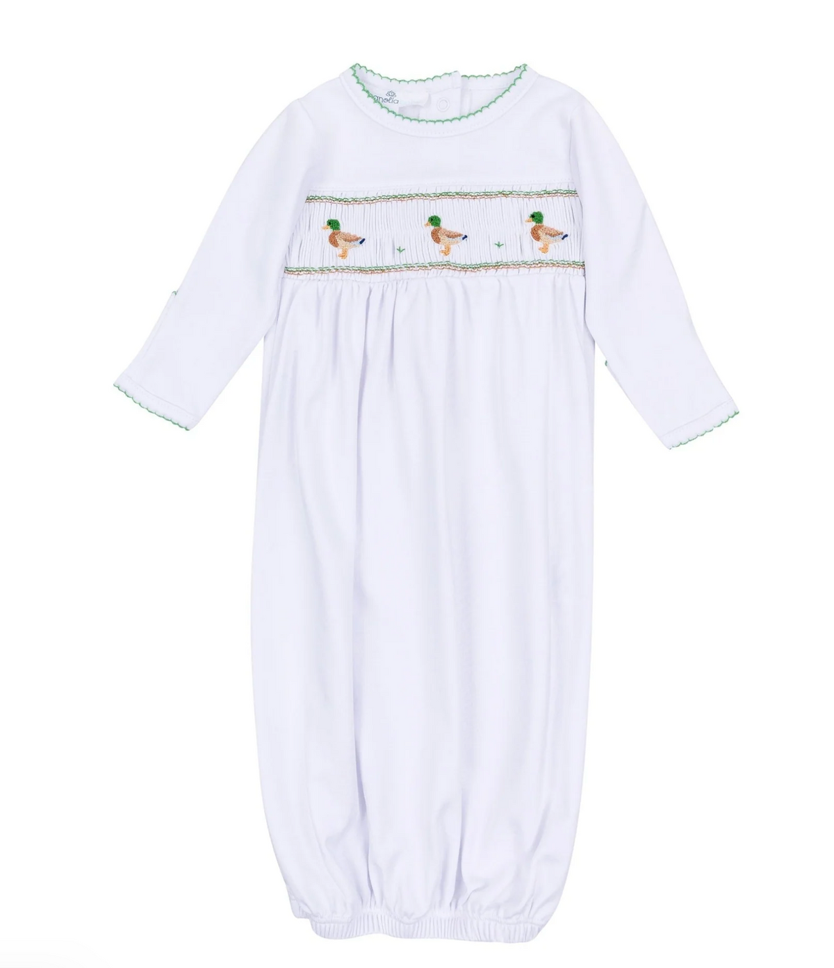 Mallard Moments Smocked Gown