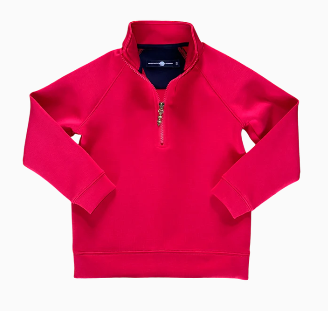 Habersham Half Zip Rutledge Red