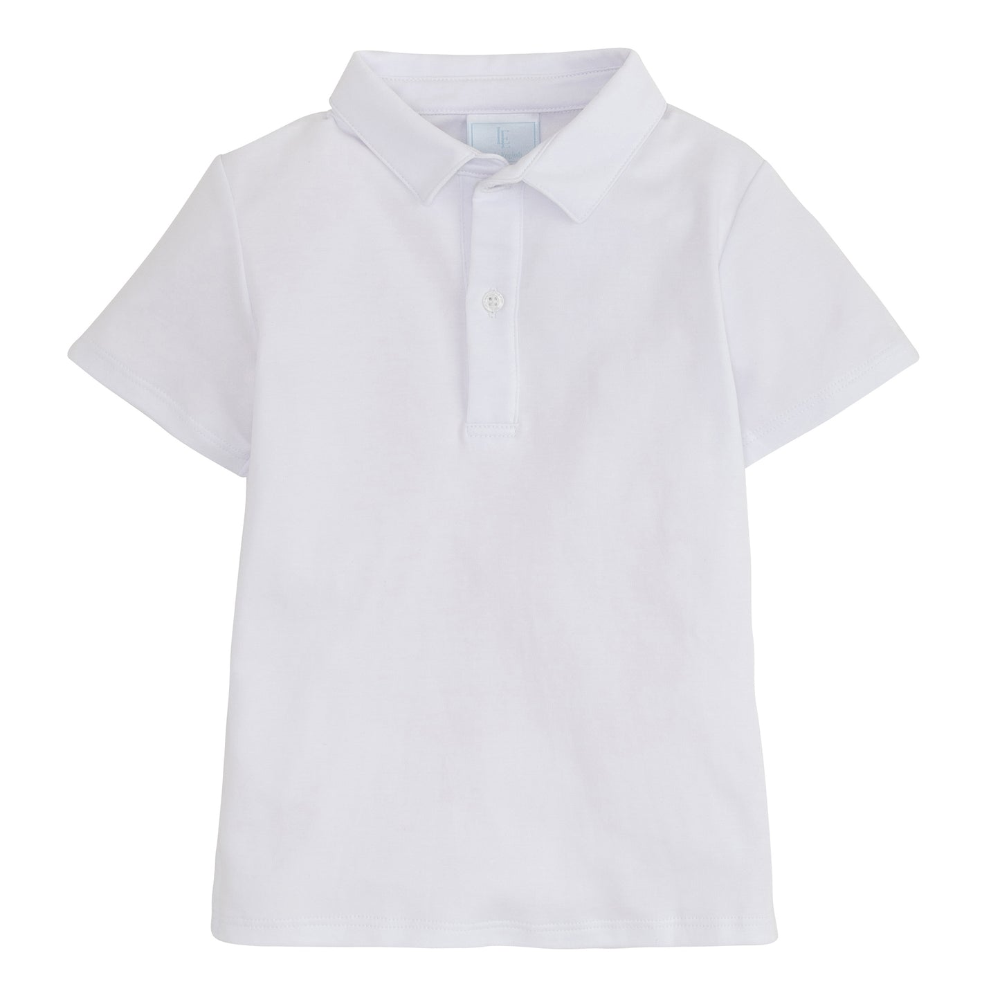 White Short Sleeve Polo
