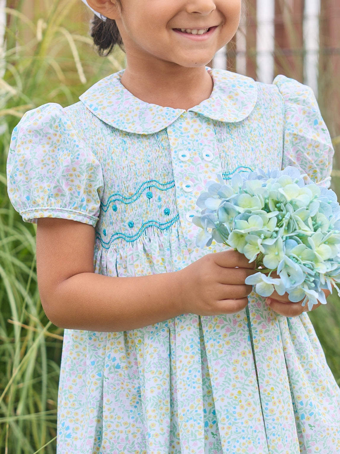 Briarcliff Floral Smocked Bridget Dress