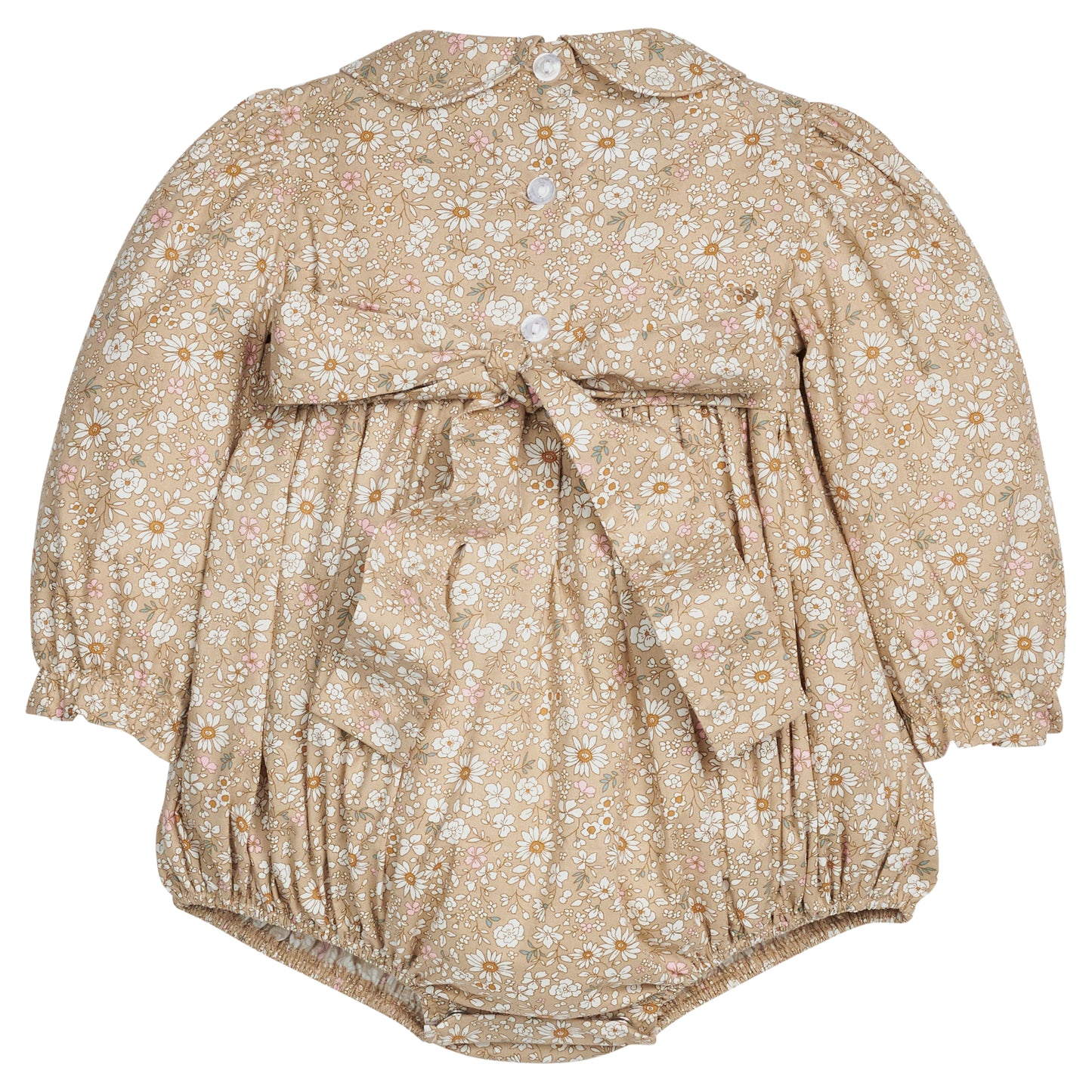 Smocked Charlotte Bubble - Camden Floral
