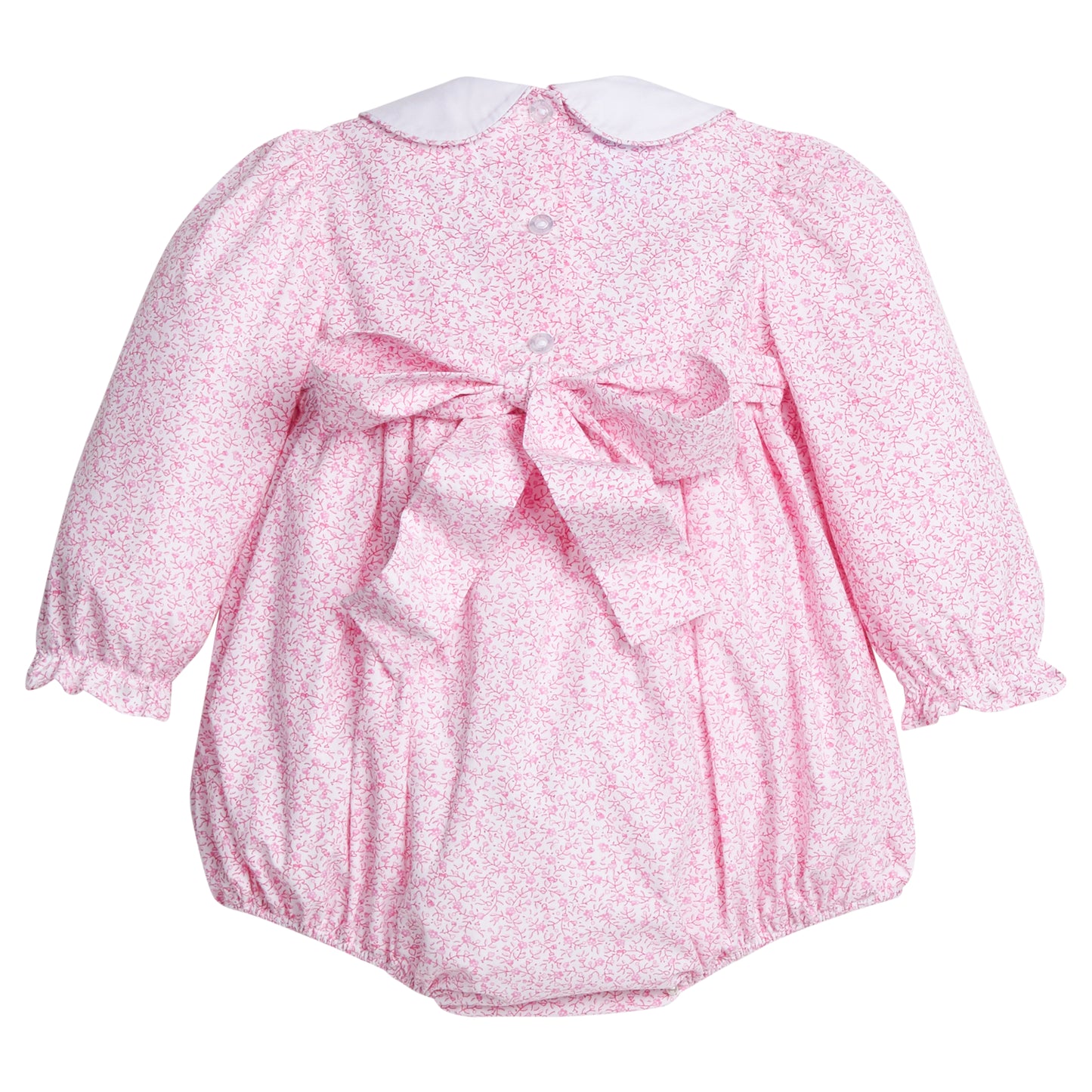 Smocked Natalie Bubble PInk Vinings