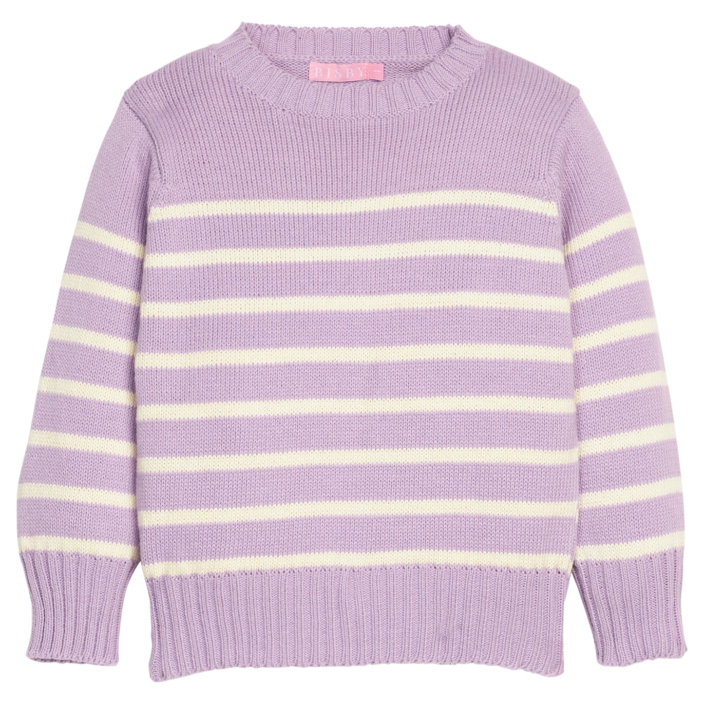 Striped Sweater Lavender
