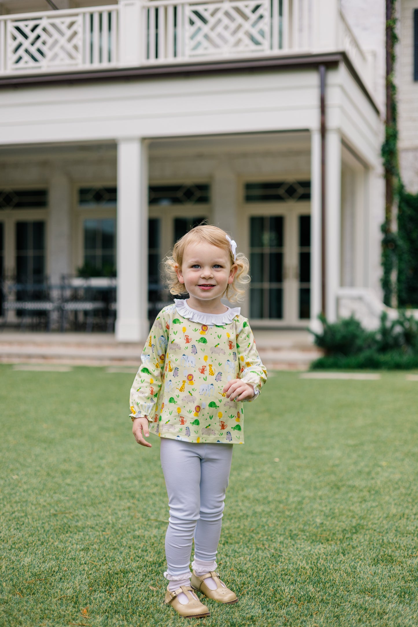 Zoo Keeper Long Sleeve Tunic Set