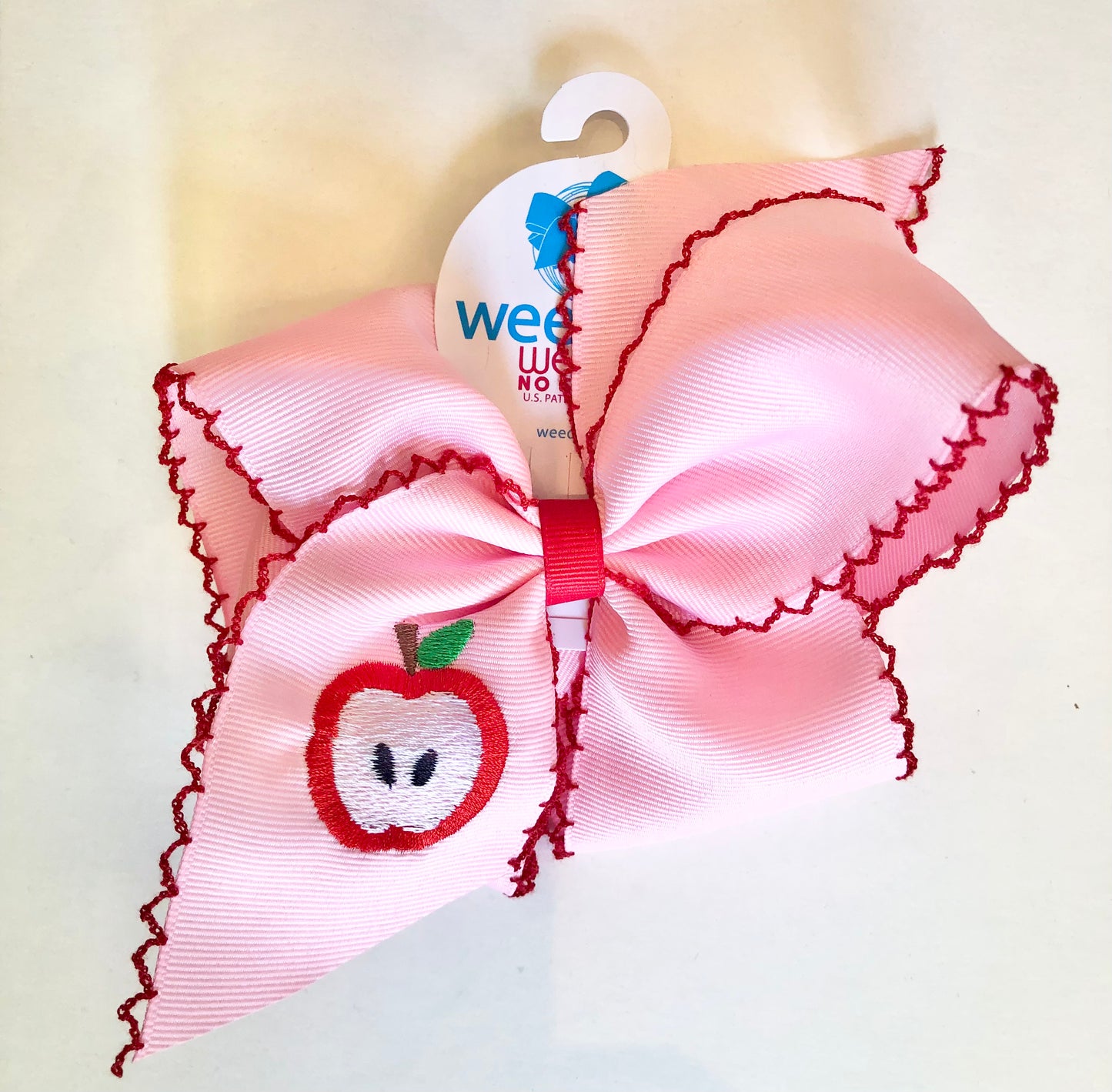 Back to School Bow Applique Medium