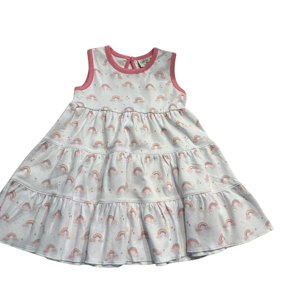 Rainbow 3-Tier Dress