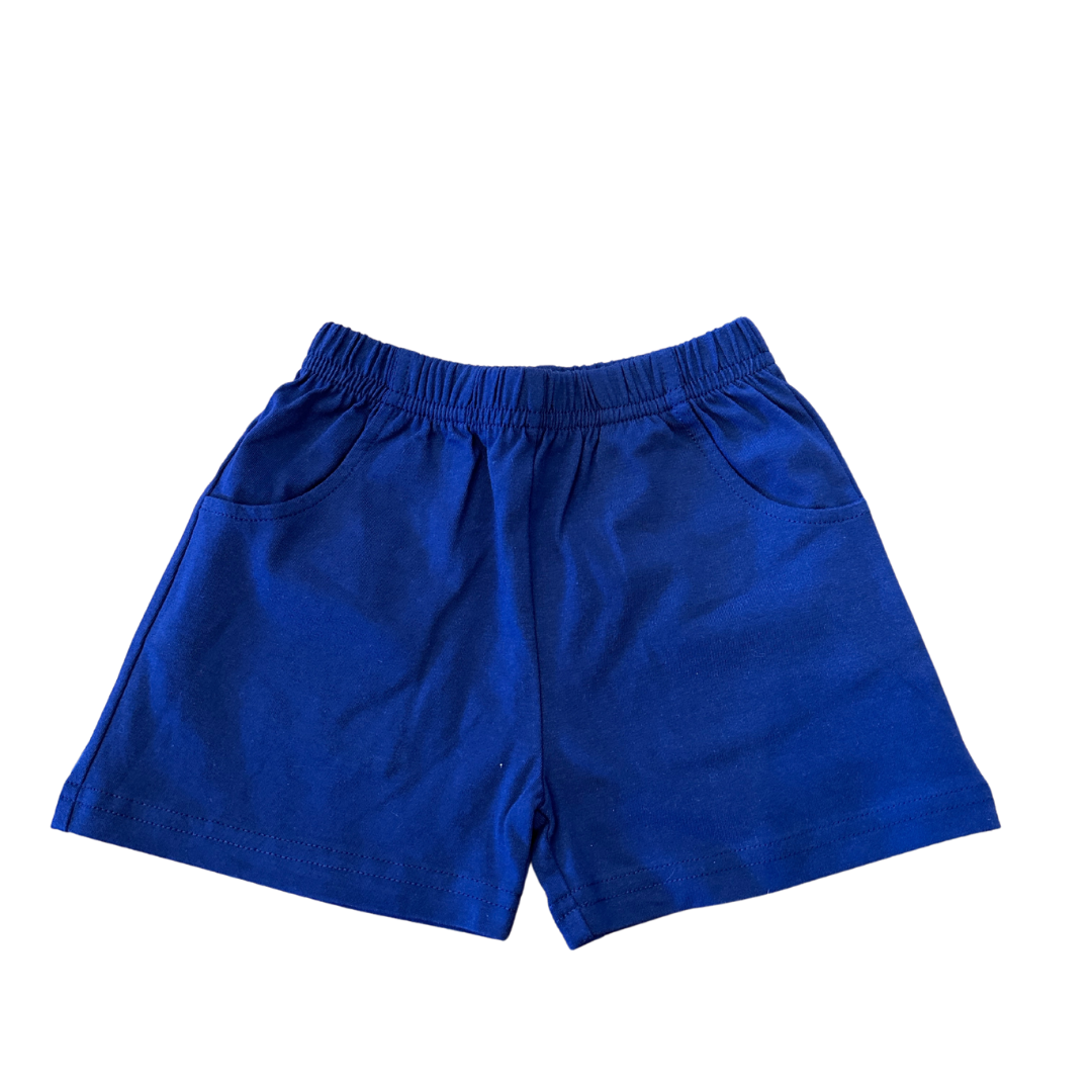 Navy Jersey Short