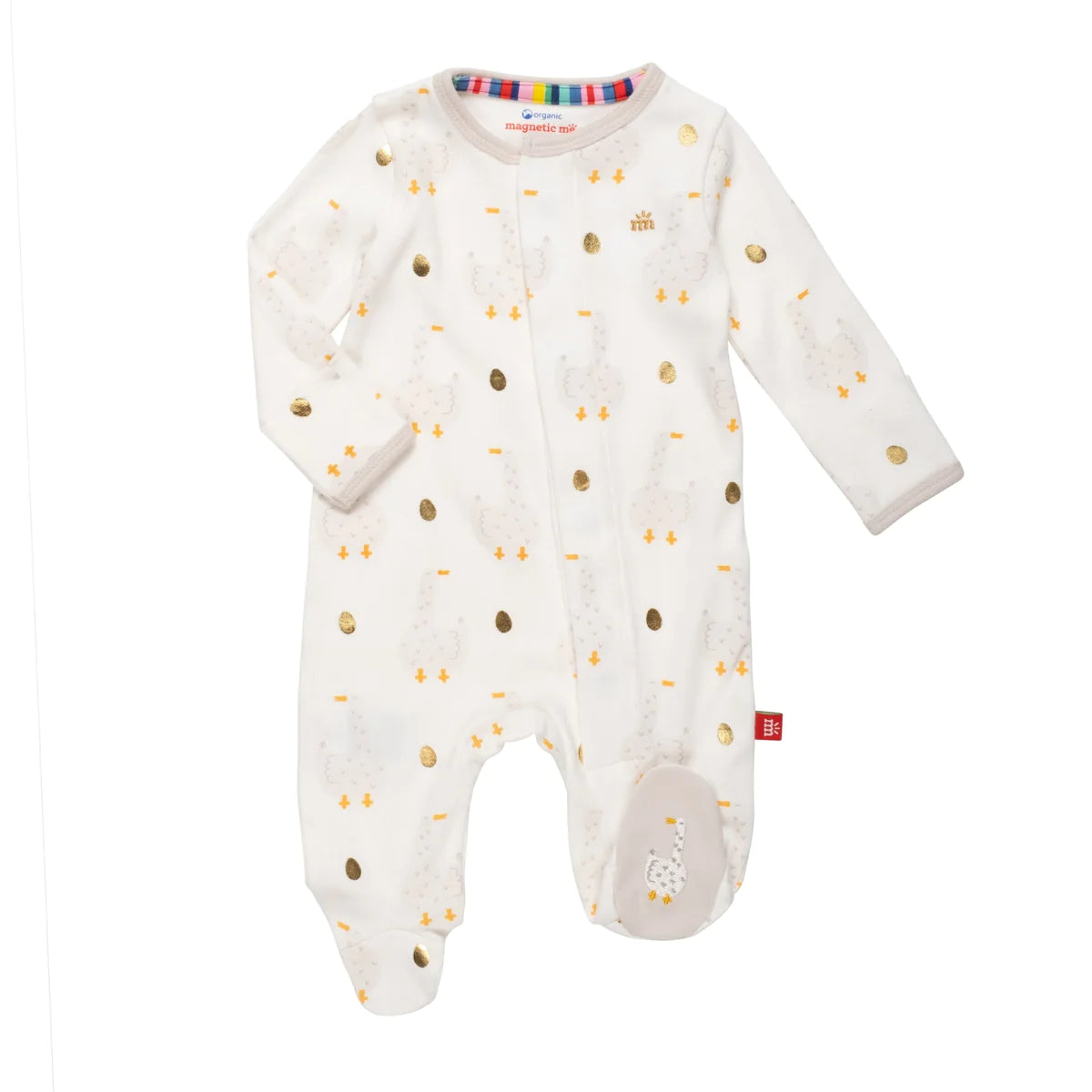 Mummy Goose Magnetic Cotton Footie