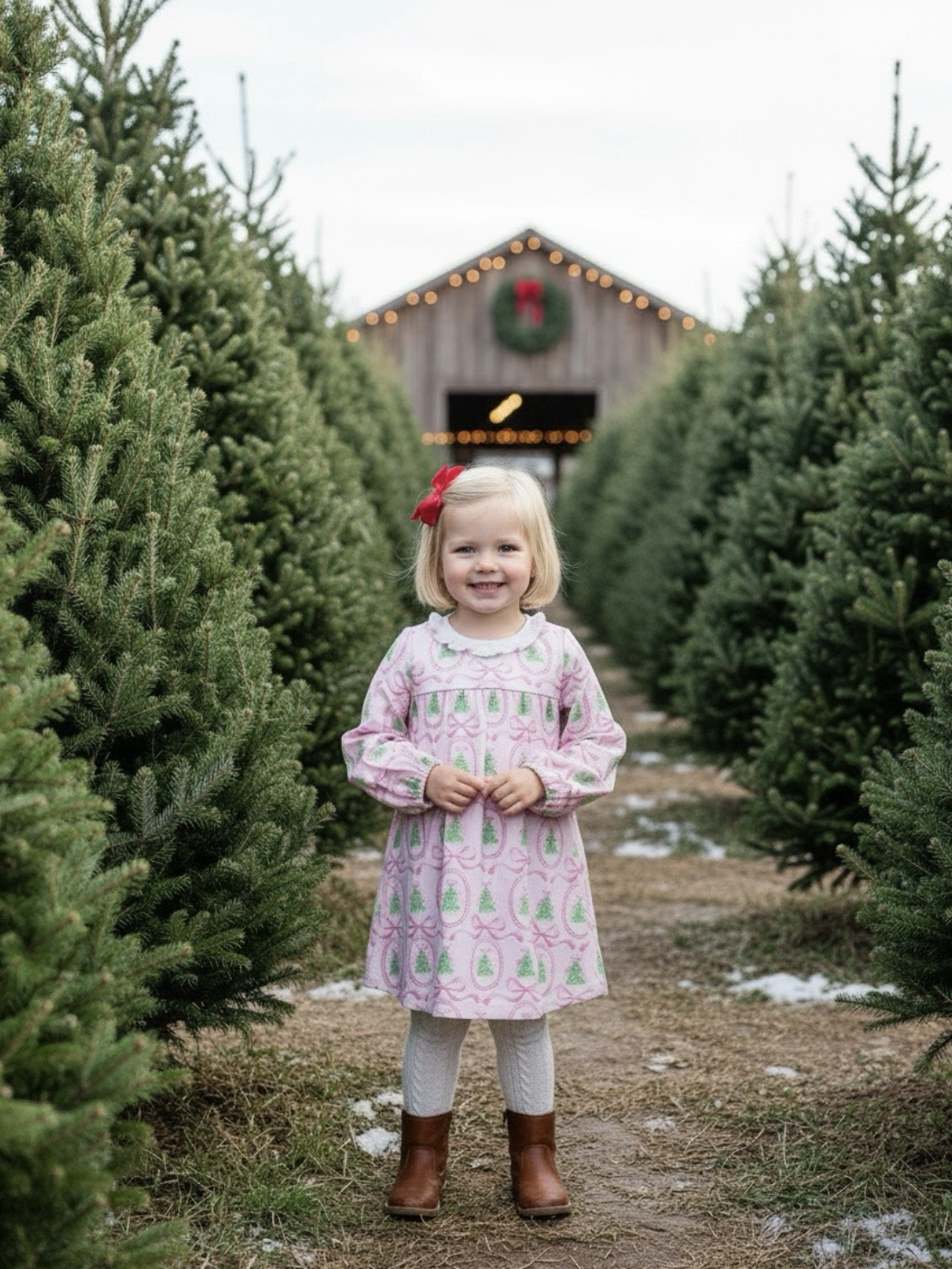 Pink Tannenbaum Dress